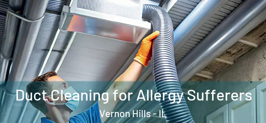  Duct Cleaning for Allergy Sufferers Vernon Hills - IL